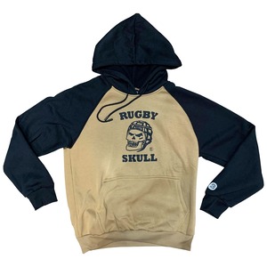 【YBC】RUGBY SKULL Pullover Hoody Brown × Black