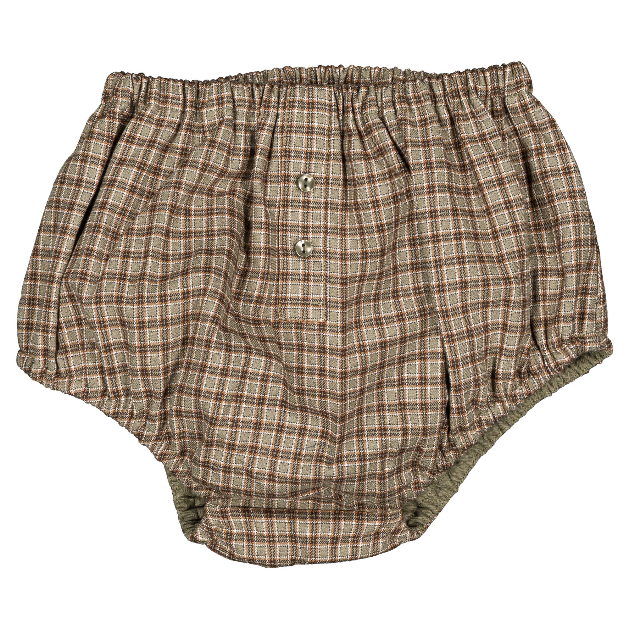 【予約・特典あり】Maison Marelle / Bloomer CHAILLOT - olive check