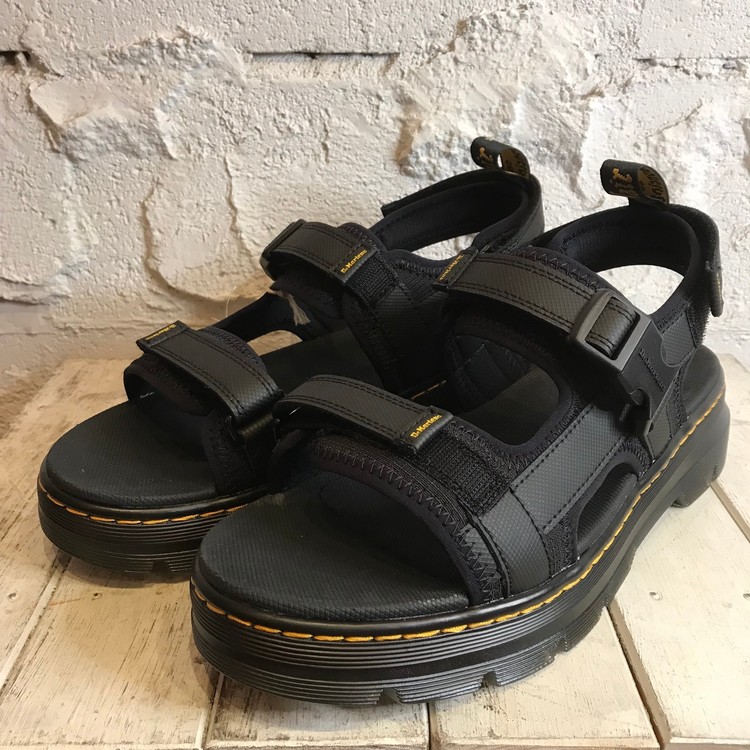 Forster Sandal 26471001 Black Tract Dr.Martens フォースター