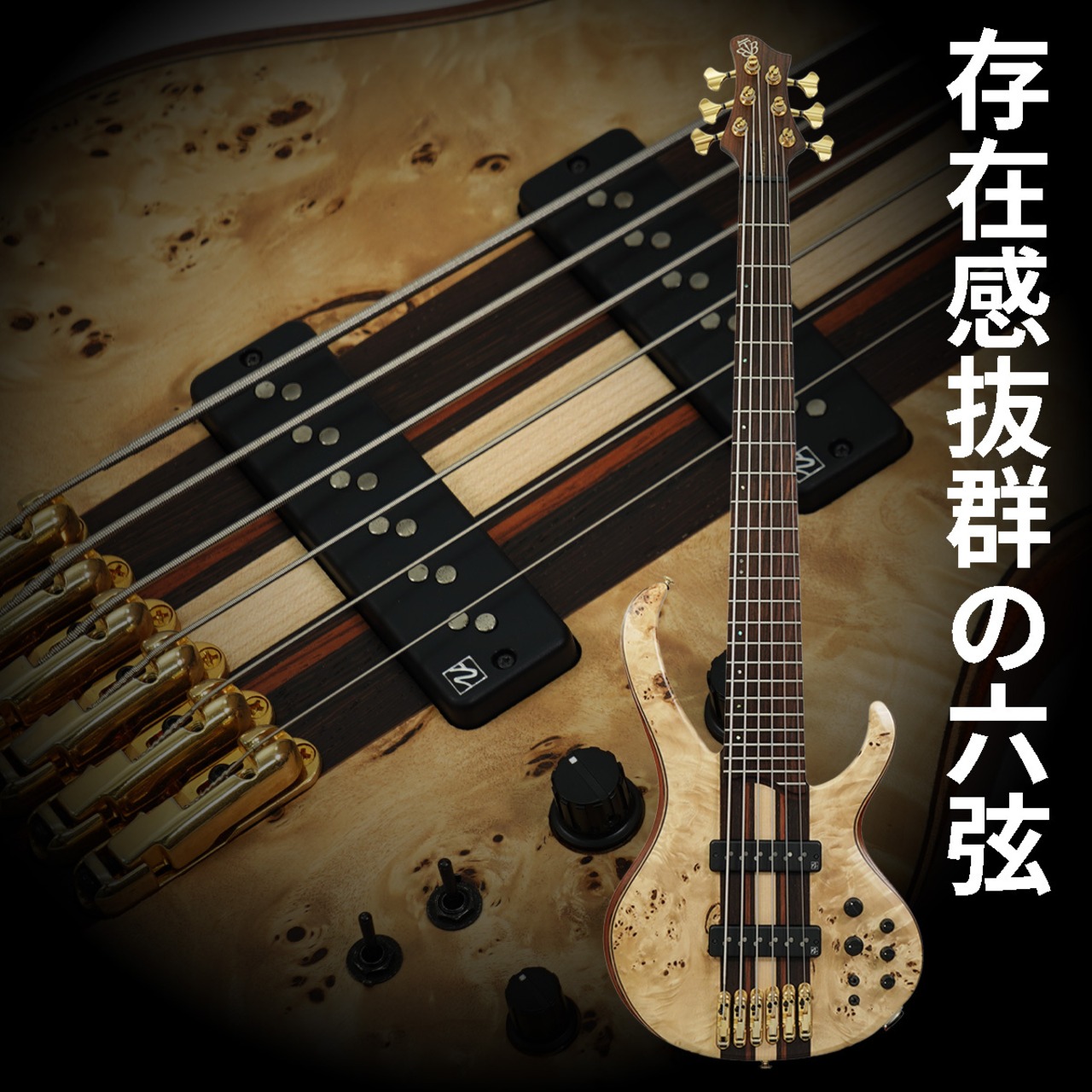 Ibanez BTB1606-NTF "6-strings Bass" (Natural Flat) [USED]
