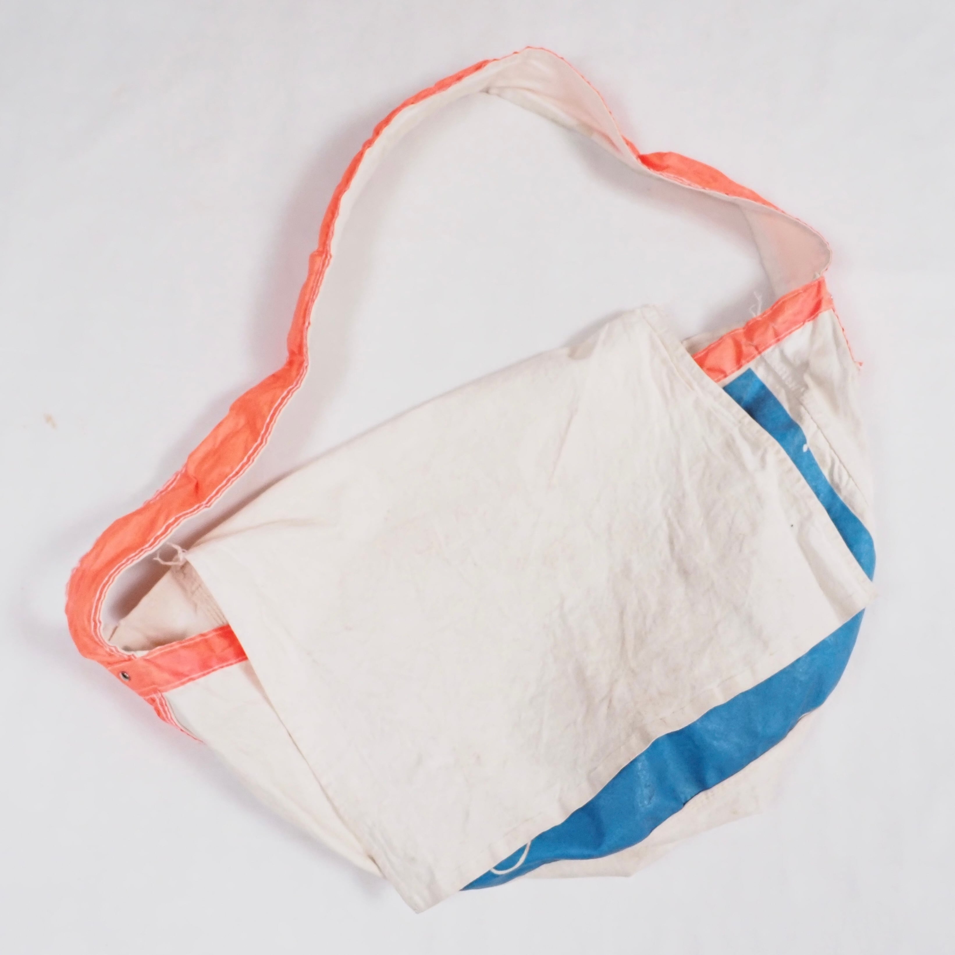 60s The Courant Reverse Stencil Newspaper Bag Vintage ニュース