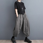 バルーン ワイドレッグ パンツ 00211