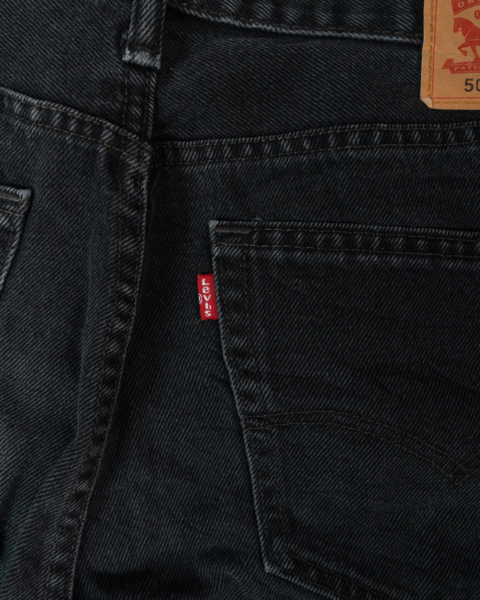 W36 L29】Levi's 505 Black Denim W36 L29】Levi's 505 Black Denim