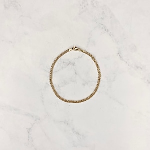 【14K-5-10】14K gold bracelet