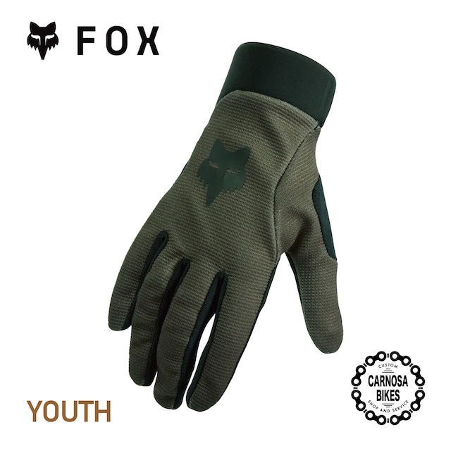 【FOX】YOUTH RANGER GLOVE [ユース レンジャーグローブ] 2026 Military Green キッズ用