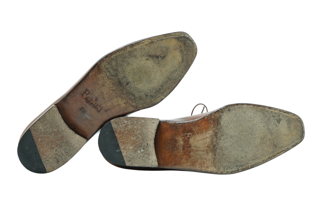 【Berluti】Alessandro Wholecut Brown 5h (Second Hand)