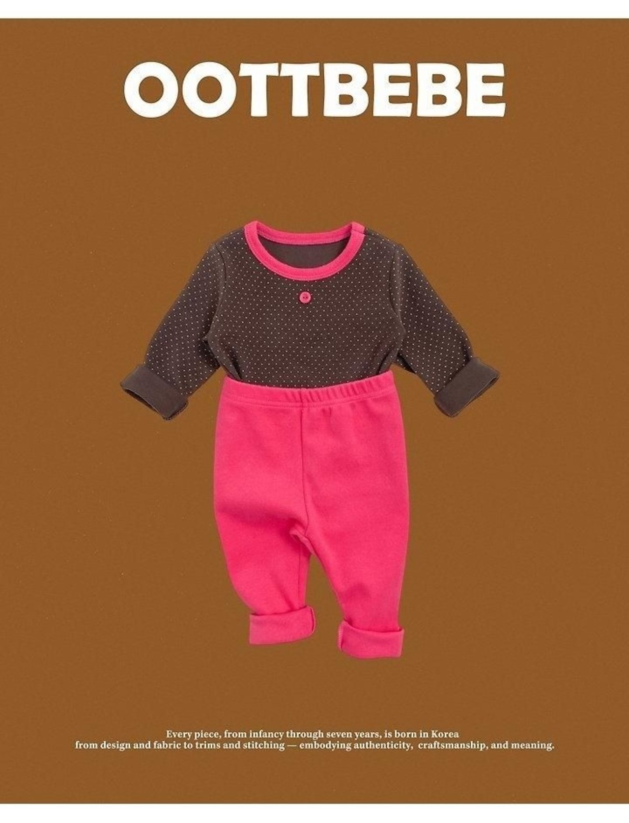 韓国子供服 / 26winter / oottbebe / まめまめルームウェア / ベビー&キッズ / 冬服 *XS~XL*