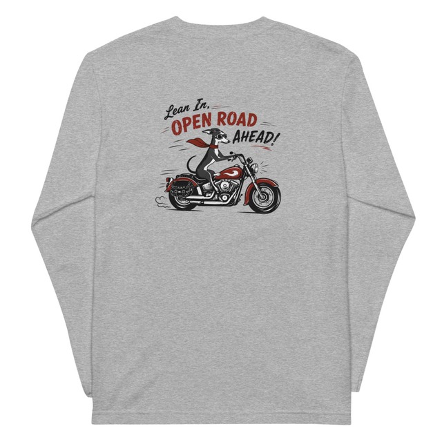 ≪OPEN ROAD AHEAD!≫長袖TシャツR8020