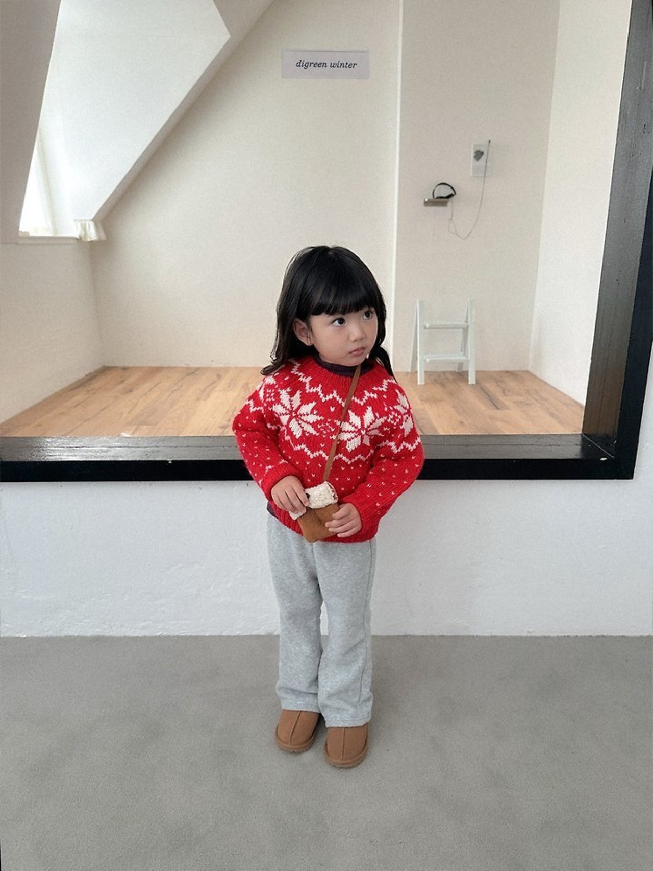 〖取寄〗韓国子供服 / 26winter / Digreen / カウチンニット / キッズ / 冬服 *S~2XL*