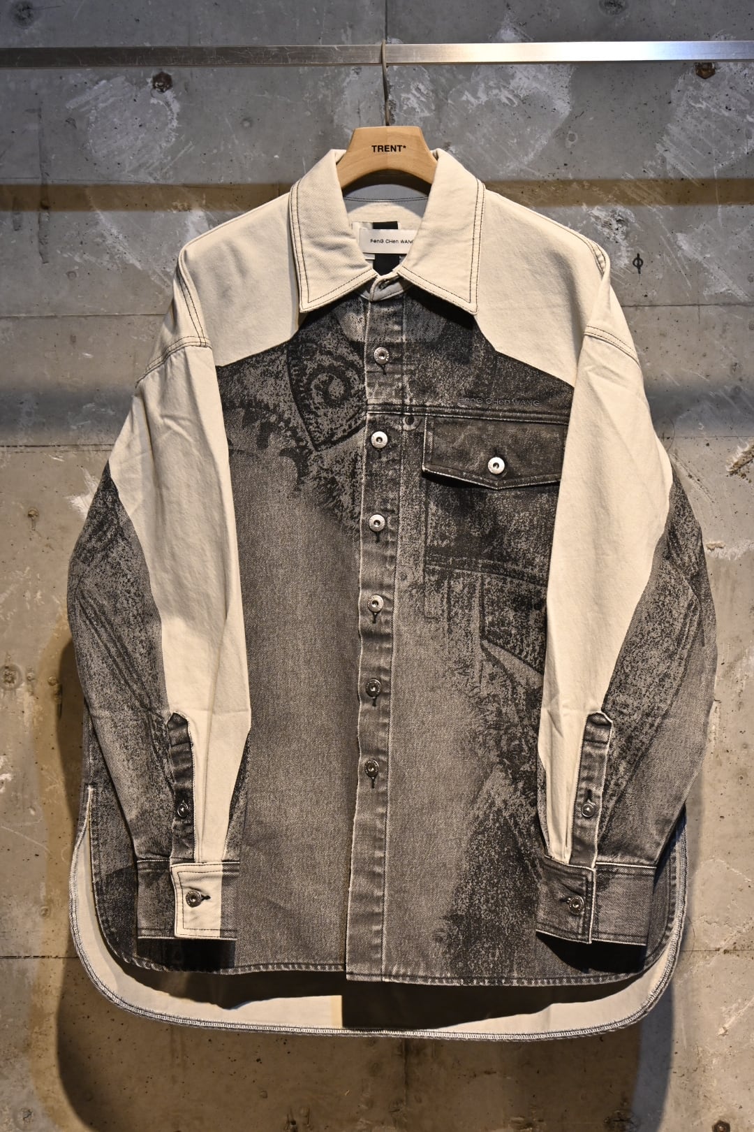 24AW FENG CHEN WANG(フェンチェンワン) / FUF18JK04B / DENIM  