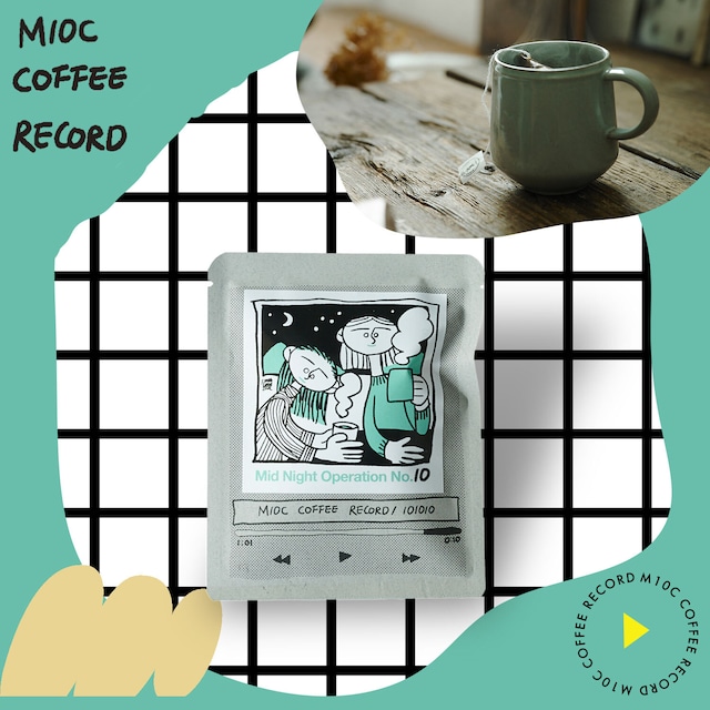 M10C COFFEE RECORD (Mid Night Operation No.10) ３個セット