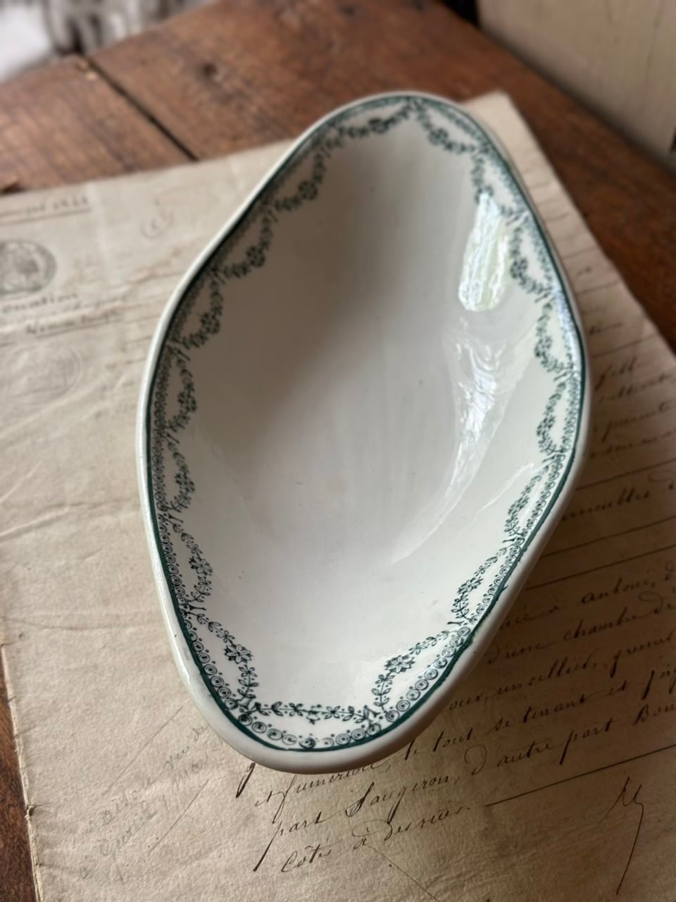 皿 | Brocante de La Cocotte （フランスアンティーク・ドライフラワー