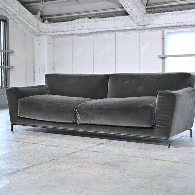 B&B Italia「LUIS」224万 3人掛けソファ アントニオ・チッテリオ トリプル 3P ビー&ビー イタリア_cassina arflex リーンロゼ モルテーニ【中古家具/中古インテリア/USED家具ユーズド家具/リサイクル】