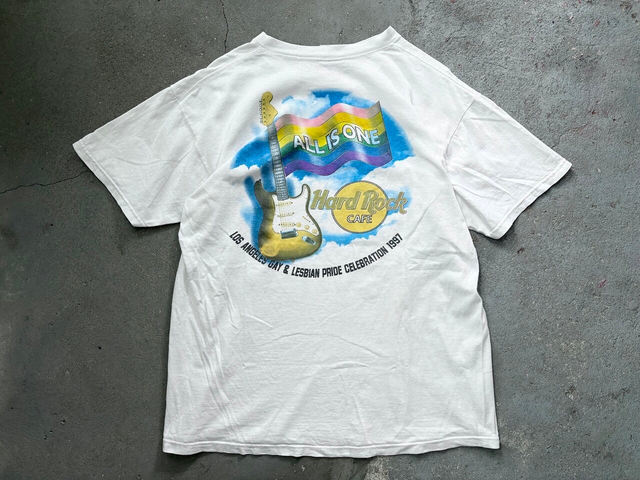 90s Hard Rock Cafe T-shirt "LOS ANGELES" MADE IN USA