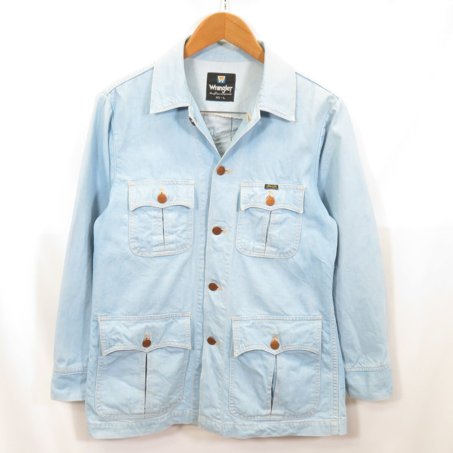 週末限定値下げ‼️Wrangler デニムカバーオール メンズ Wrangler