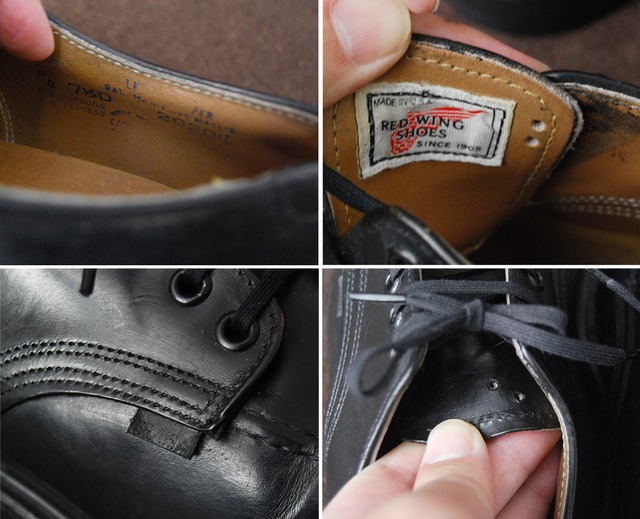 90s RED WING 106-2 POSTMAN SHOES 7.5D