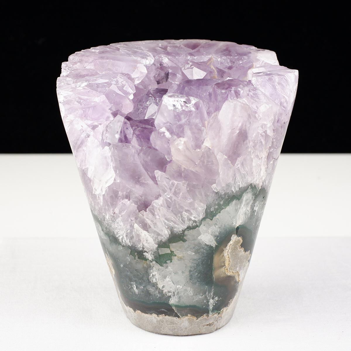 1.6Kg アメジスト クラスター アメジスト 原石 ウルグアイ産 花型 フラワー amethyst 一点物 282-757