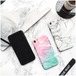可愛い 大理石柄 iphoneX/8plusケース ソフト 滑り止め カラフル 