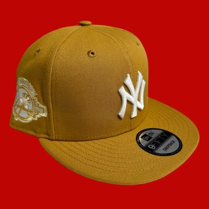 New York Yankees 100th Anniversary New Era Snapback / Ocher (Gray Brim)