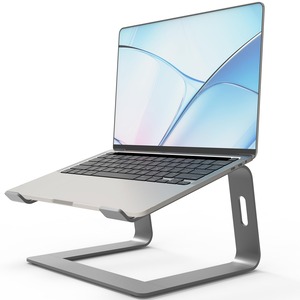 【新着特価】Orionstar ノートパソコン スタンド パソコン スタンド PC プラットフォーム スタンド 姿勢改善 腰痛猫背解消 組み立て式 ラップトップ タブレットスタンド 取り付けやすく 滑り止め 放熱性 アルミ合金製 10-15.6インチに対応 グレー