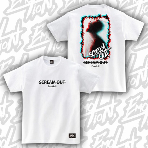 EmotioN ScreamOut T-shirt [WHITE]