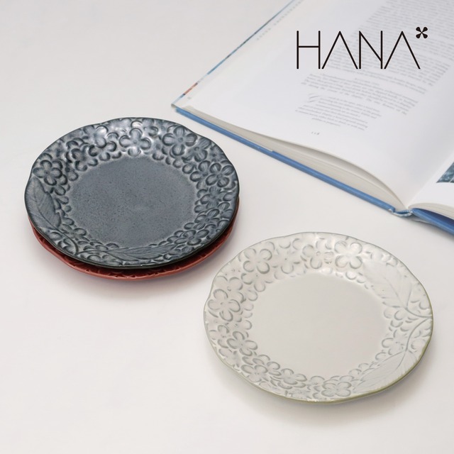 HANA*　16cm　プレートM　｜単品｜全3色｜日本製｜