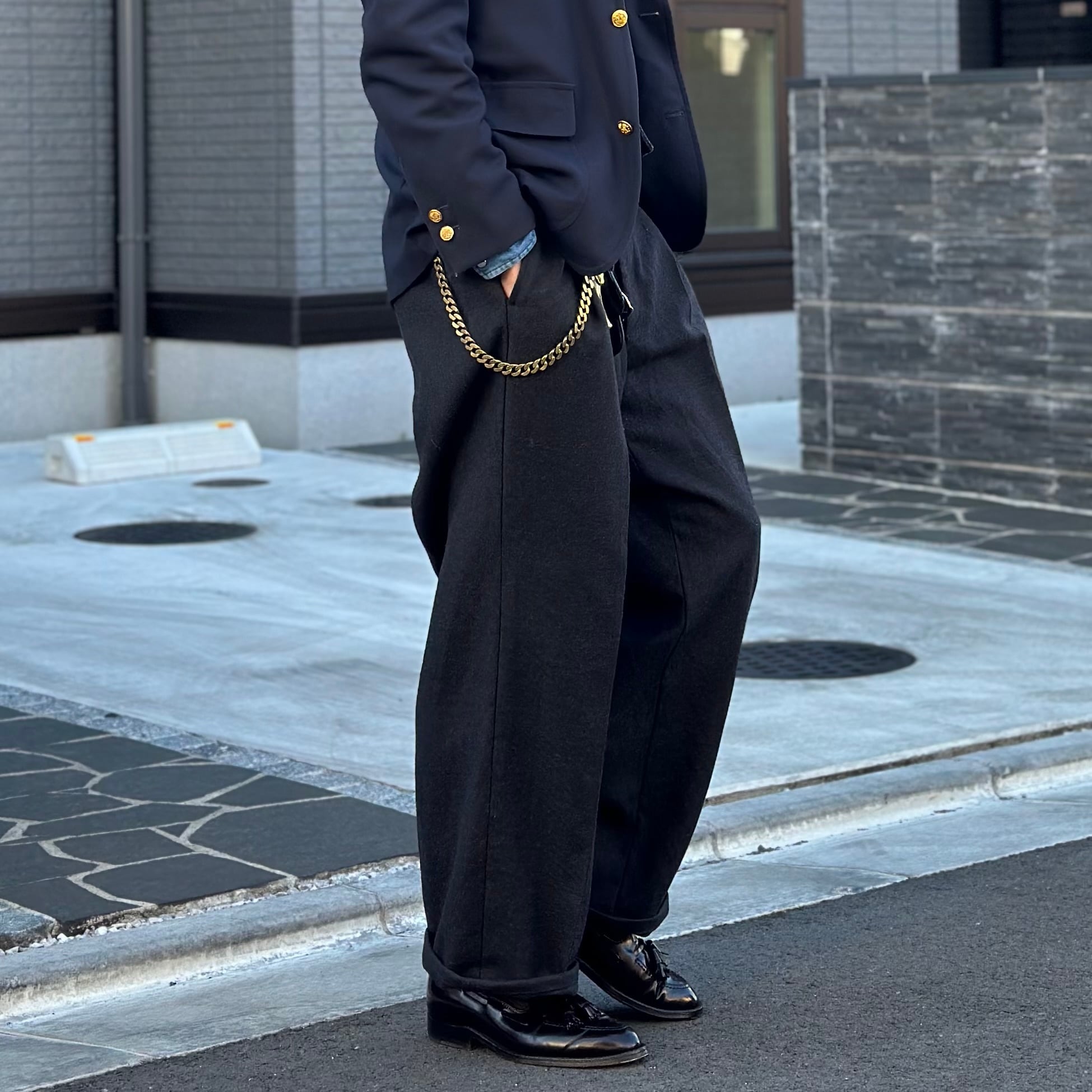 燻 / 人気No.1】Vintage Brass Wallet Chain Hand Made in Japan