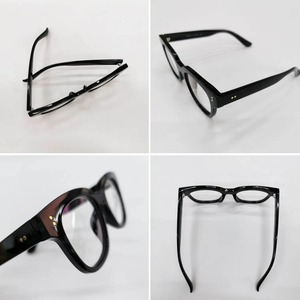 レトロ太フレームメガネ　MT0080126