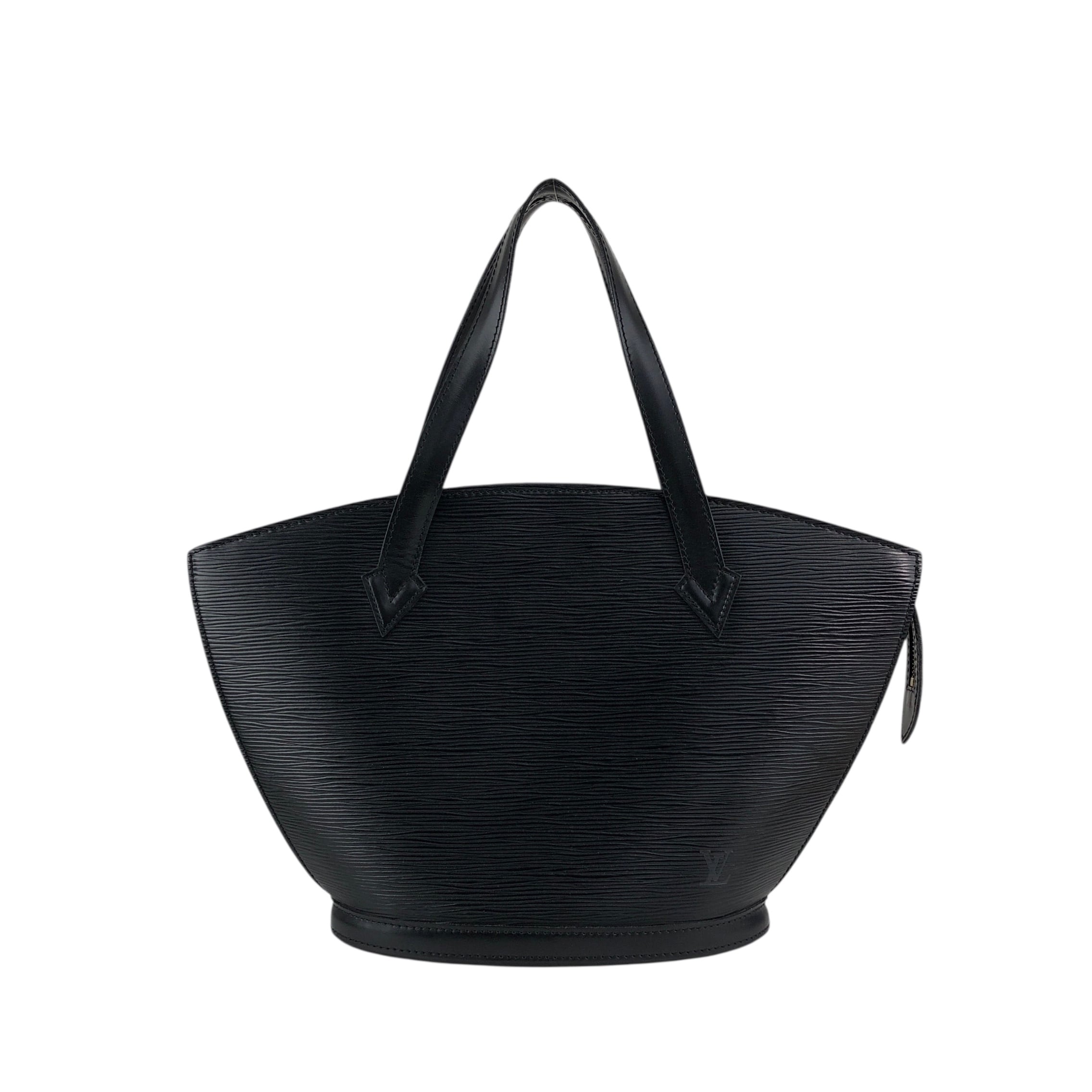 LOUIS VUITTON ルイヴィトン エピ ハンドバッグ ブラック レザー サン