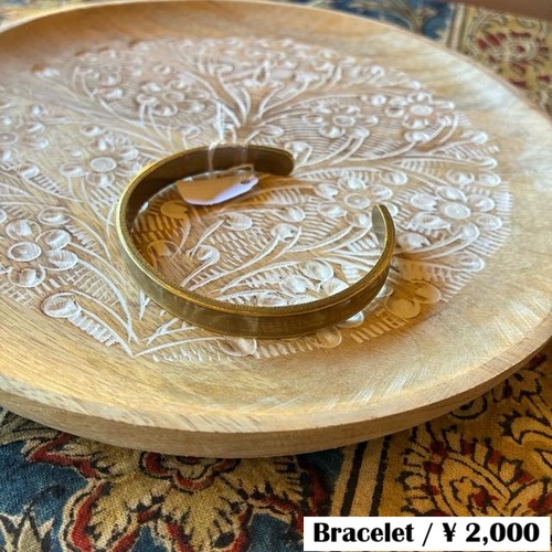 TOPANGA Jewelry Basic Brass Bangle, Basic Brass Bangle, Brass, Simple