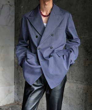Lamrof /LM-26FW-JK02 FADED JAZZYJACKET(NAVY)