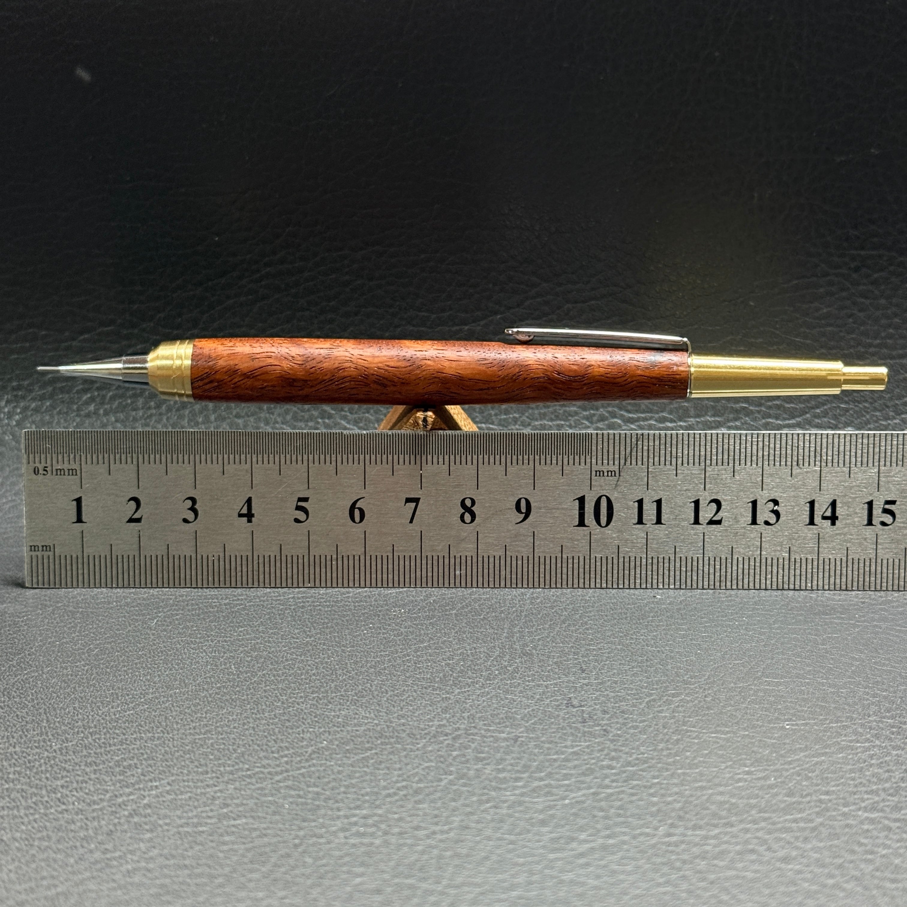 556重量タイプ 本花梨トラ杢 強低重心ZINOタイプ 真鍮 | handwood
