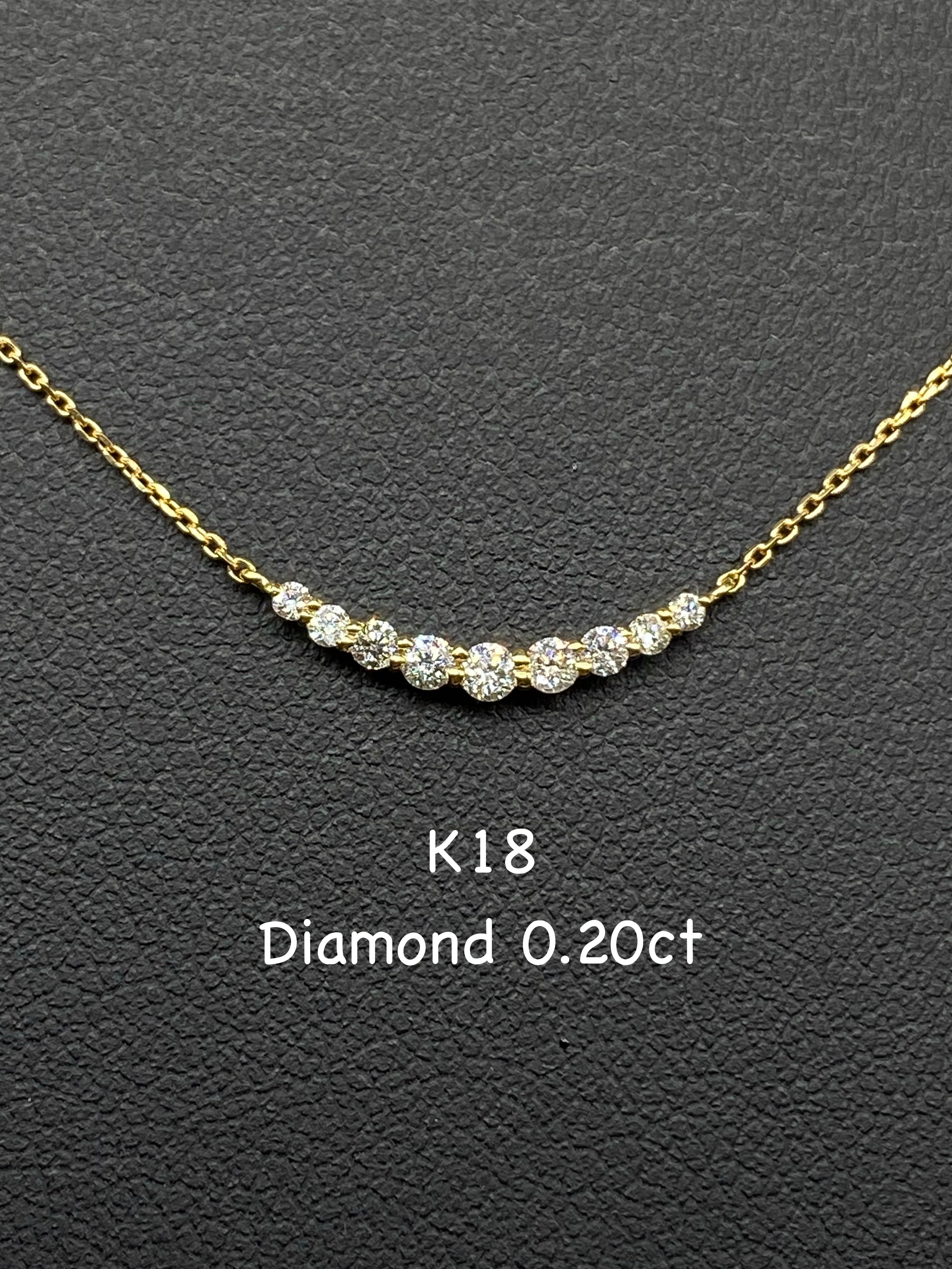 3日以内返品可（※カード/キャリア決済の場合）】ダイヤモンド 計0.20ct  