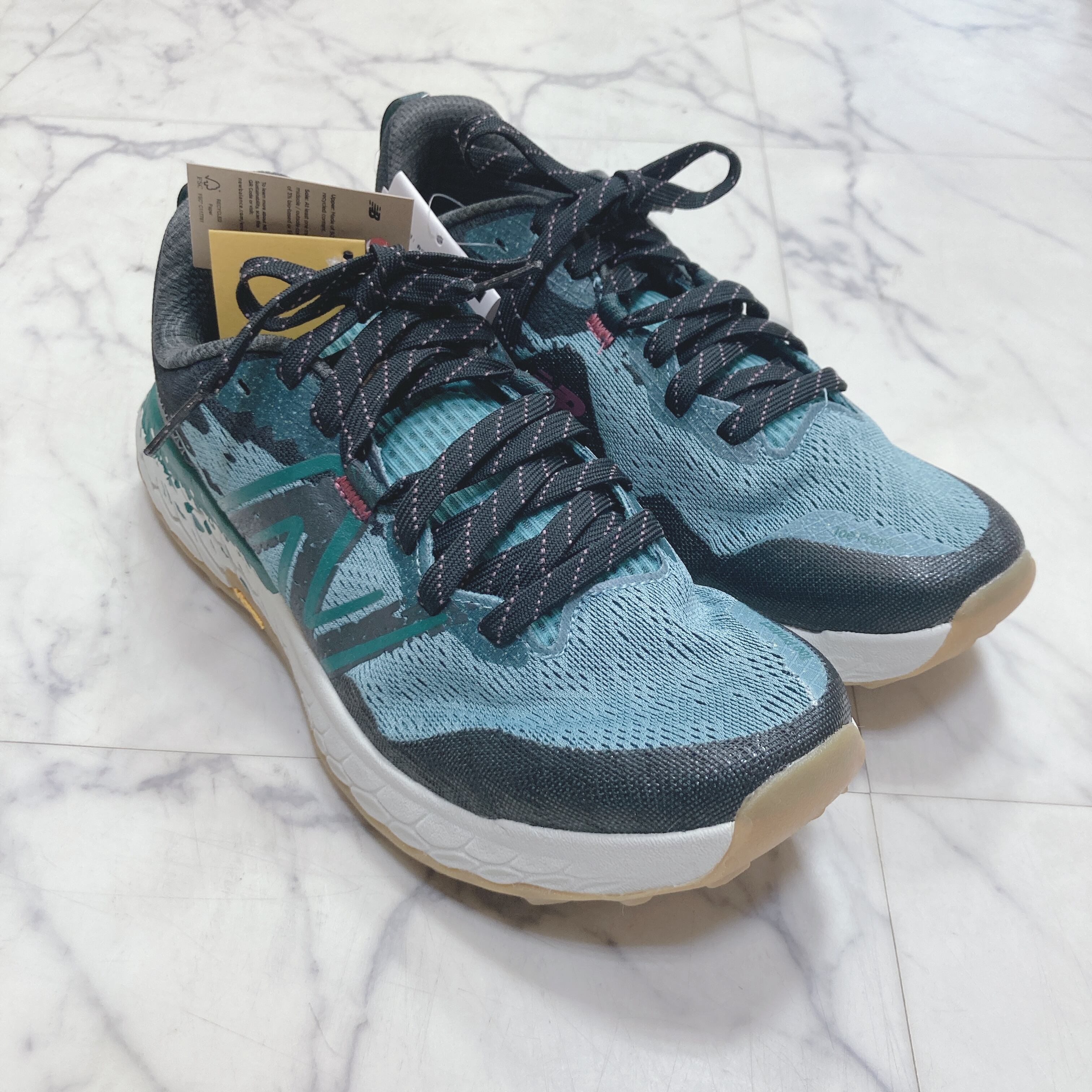 NEW BALANCE Fresh Foam X Hierro v7 R7(グリーン×グレー