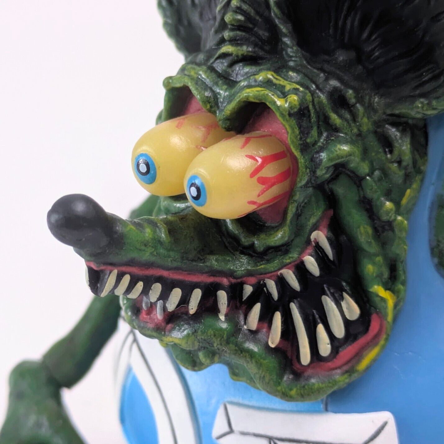 ⚡️SPECIAL LIMITED⚡️【 Rat Fink ラットフィンク 】 PVCアクションフィギュア / 可動フィギュア / BLUE 〚アメリカン雑貨 アメトイ〛