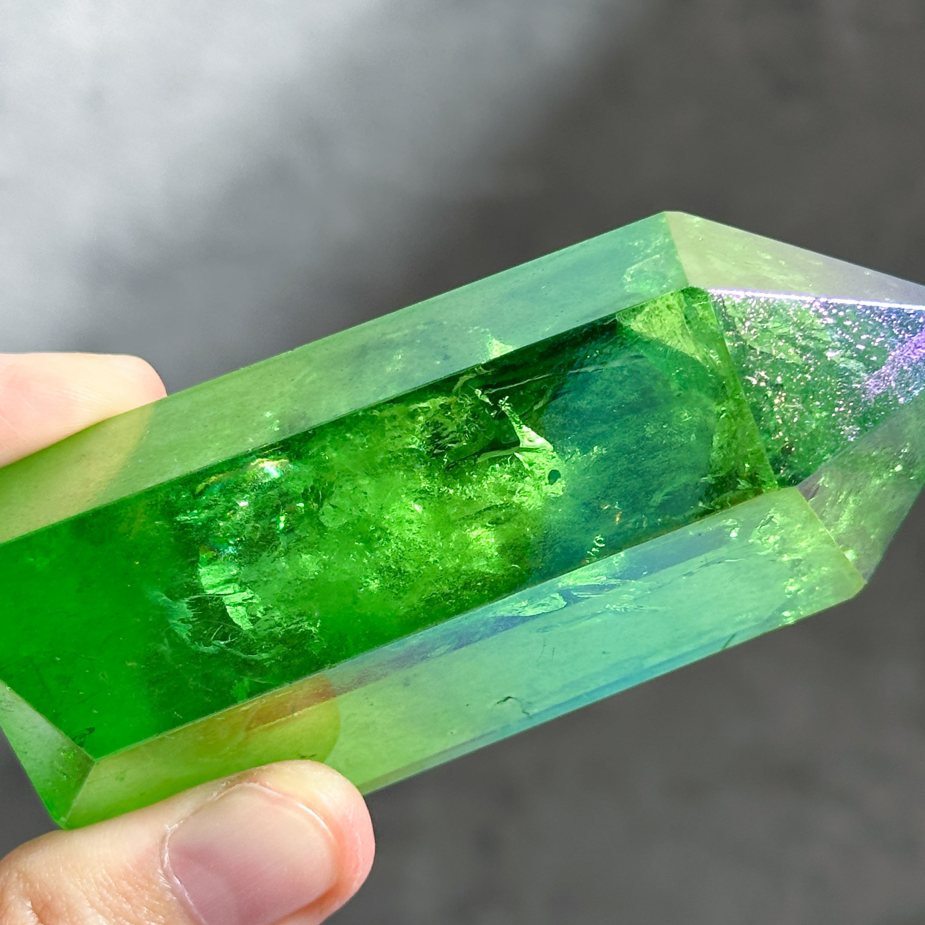グリーンオーラクォーツ タワー22◇ Green Aura Quartz ◇天然石・鉱物
