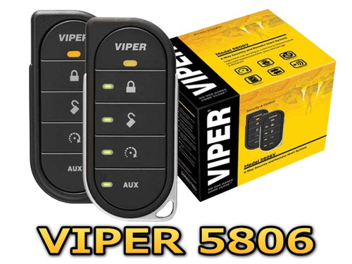 VIPER5806V LEDアンサーバックリモコン＆エンジンスターターモデル(バイパー 5806V）元箱無し