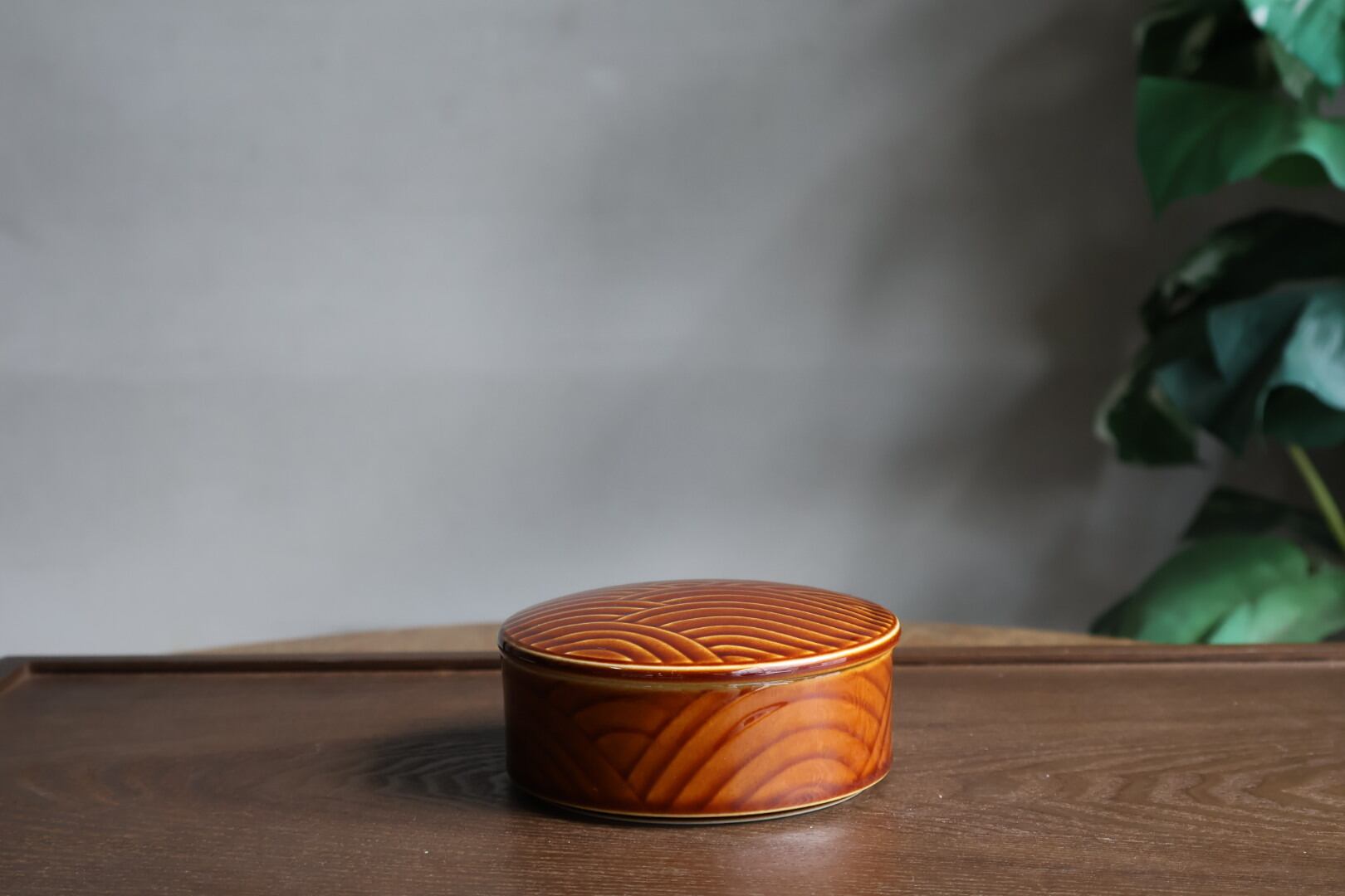 美濃焼 Futamono ふたもの 小鉢 アメ色