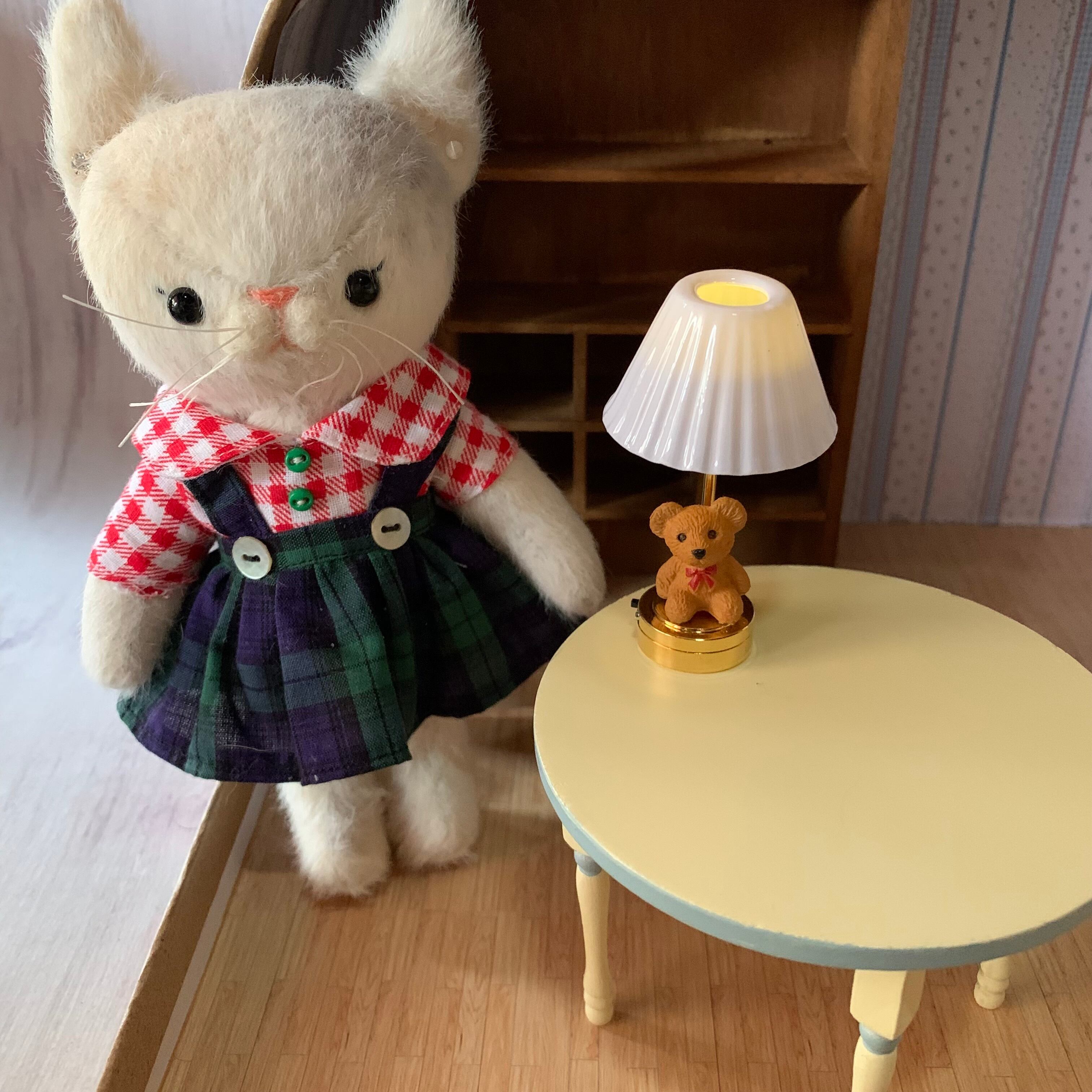 可愛いくまちゃんの卓上ランプ ＊定形外送料込み | MarMit village
