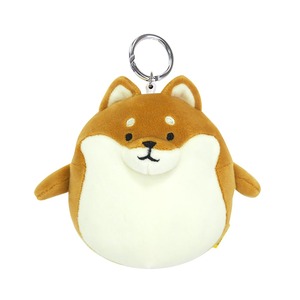【努力特価】サンレモン ハグハグ もっちりパスケース 柴犬 14×5×17cm パスケース 動物 アニマル かわいい もちもち P-9792