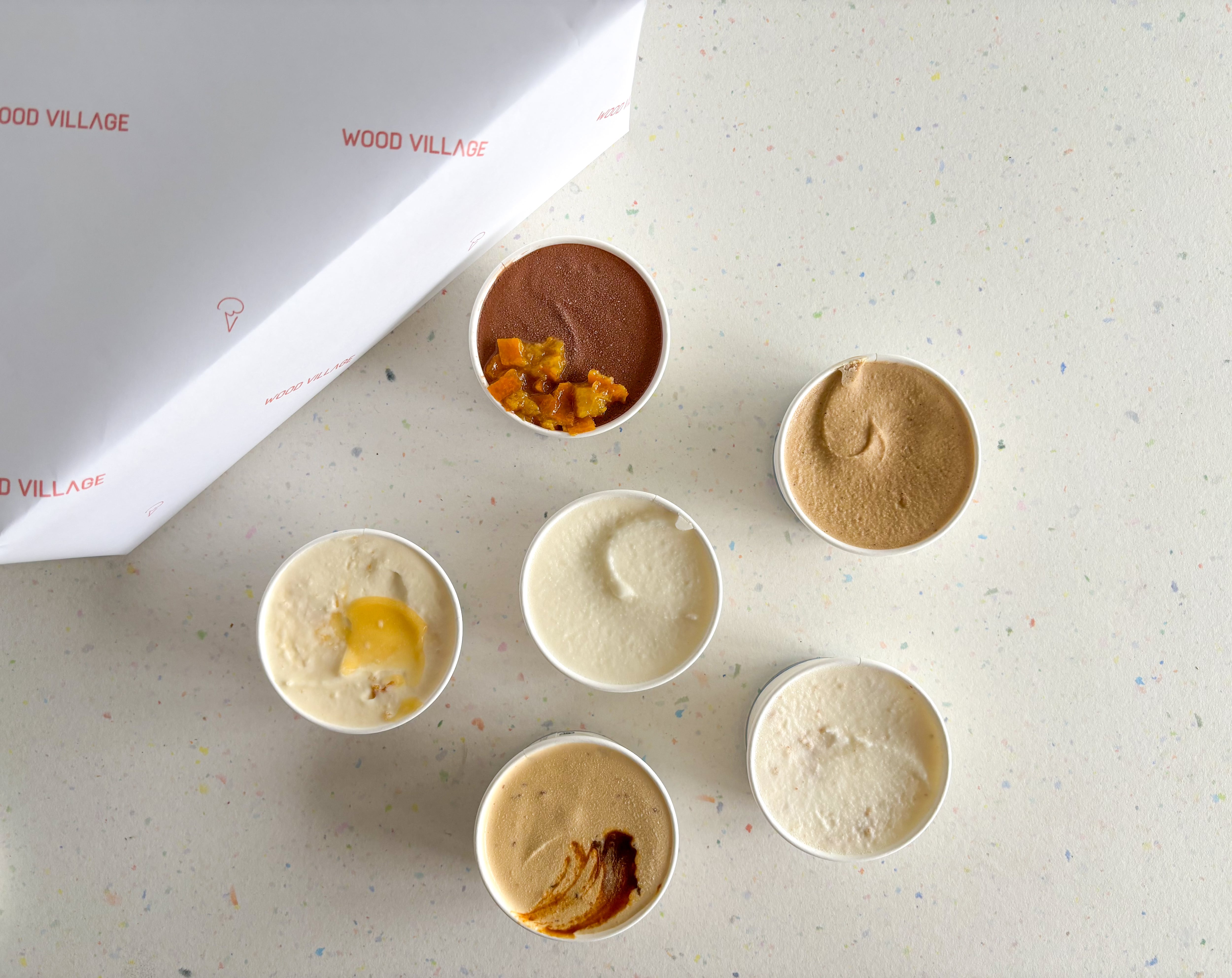 ice cream box 3月便 6個入り