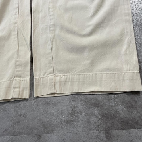 90-00s Ralph Lauren 33/30 ベージュチノパンツ 詳細写真16