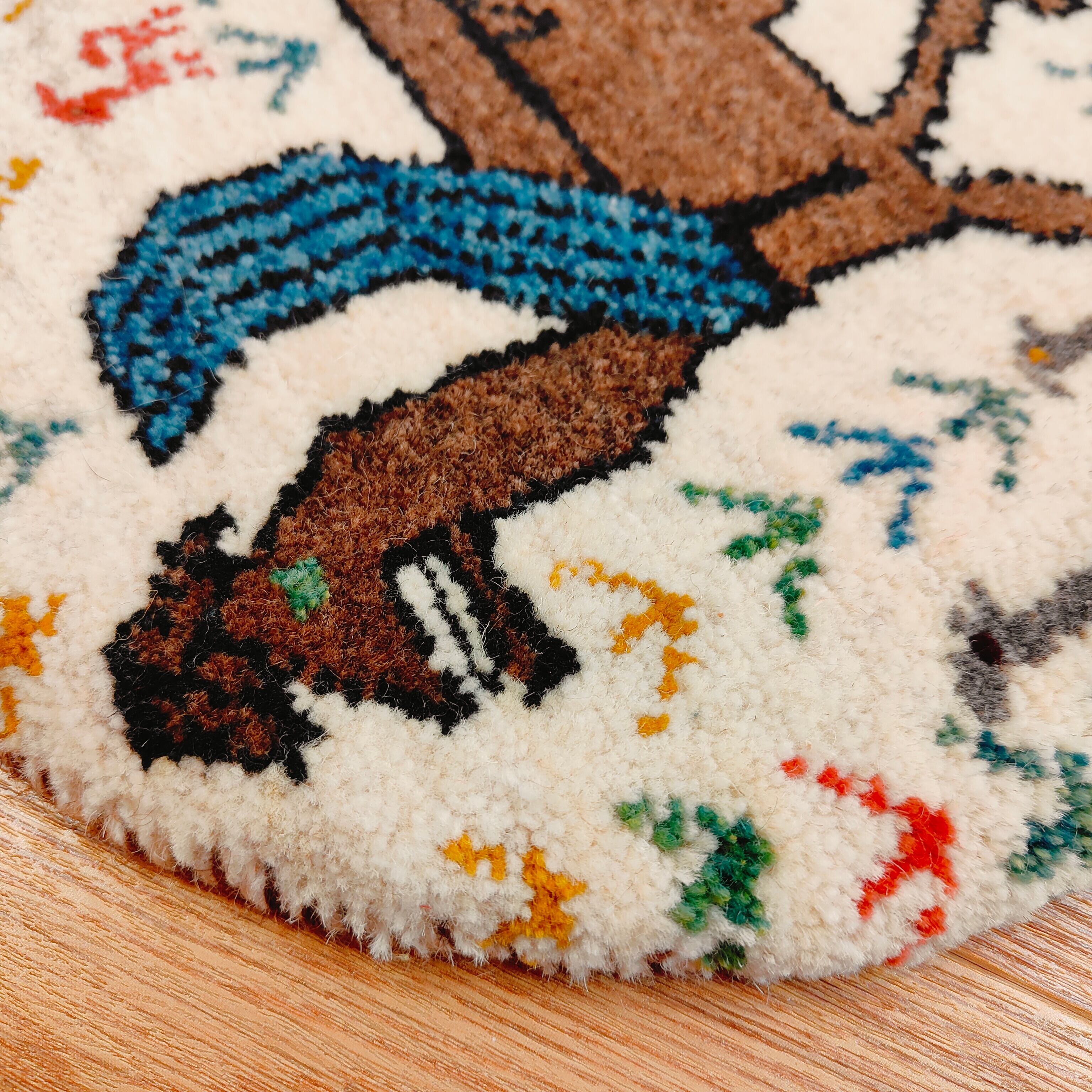 ギャッベ / Gabbeh 直径38cm | Sena Collection