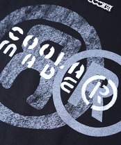 COOLA MADE ペイントTシャツ (BLACK)　CQ-47005