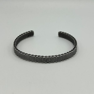 ティファニー TIFFANY サマセット メッシュ カフ バングル SV925