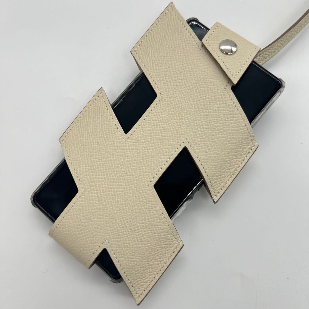 HERMES エルメス H タグ フォンケース U刻印 フォンケース