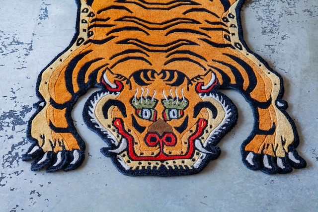 Tibetan Tiger Rug 《Sサイズ•プレミアムウール113》チベタンタイガーラグ