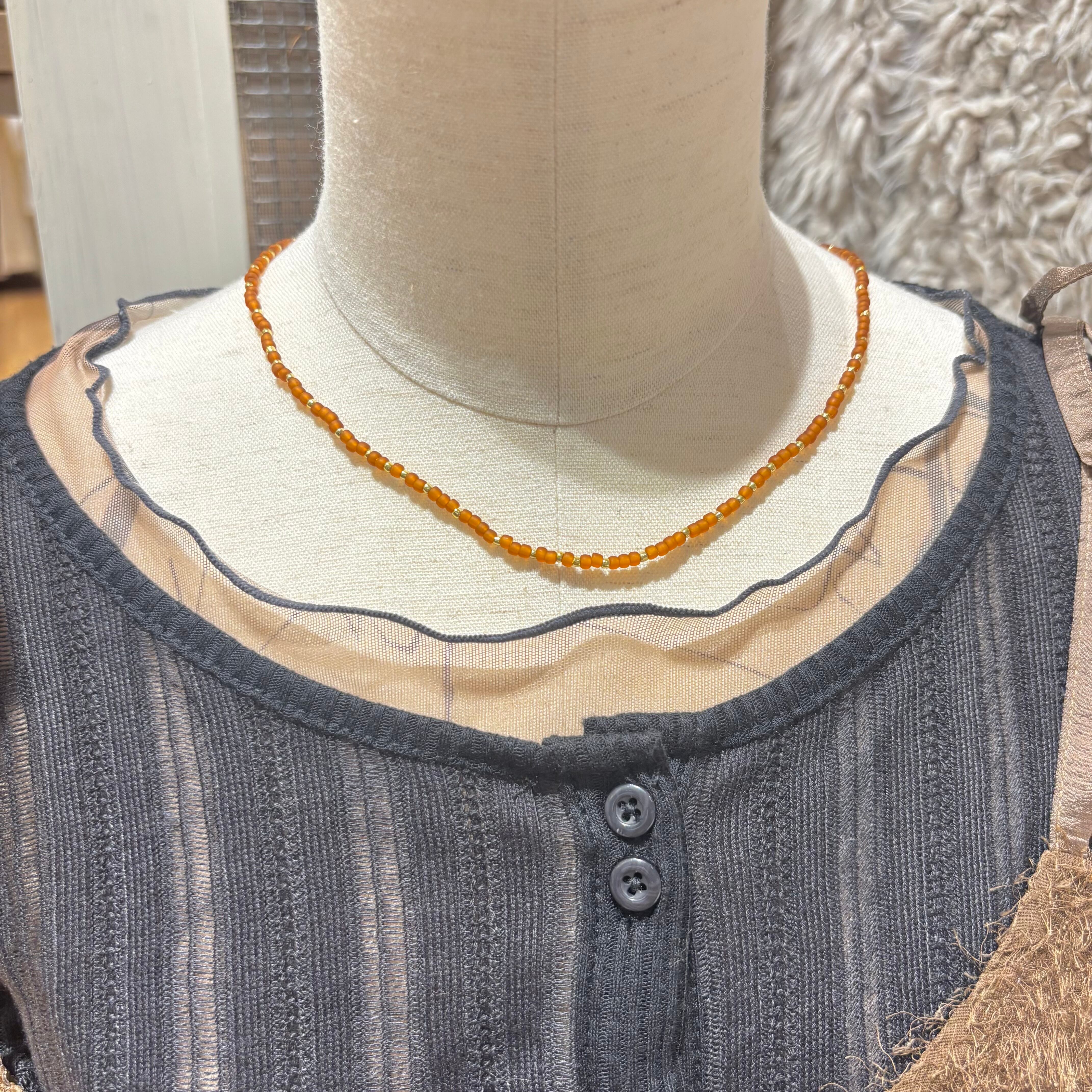 ビーズネックレス(A5-2)②