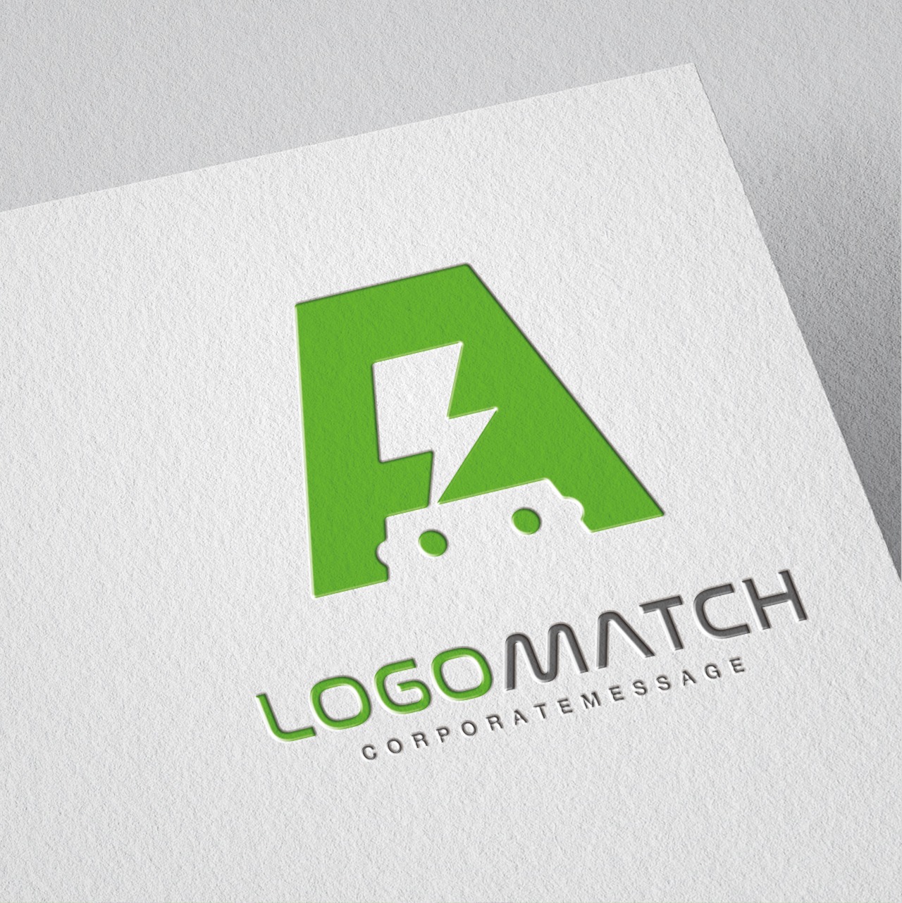 サンダーロボットAのロゴ