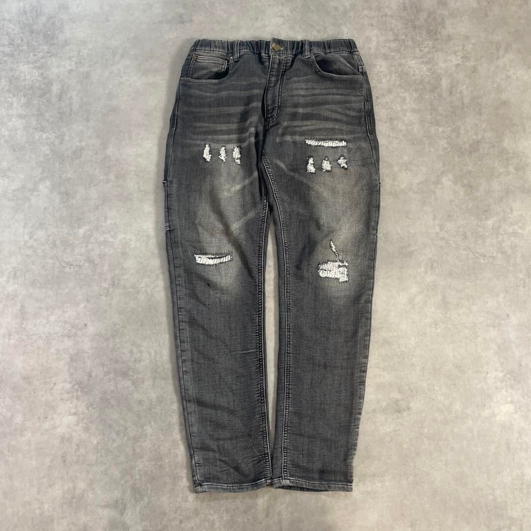 HUMAN MADE リラックスジーンズ ダメージ加工 ペインターパンツ 初期